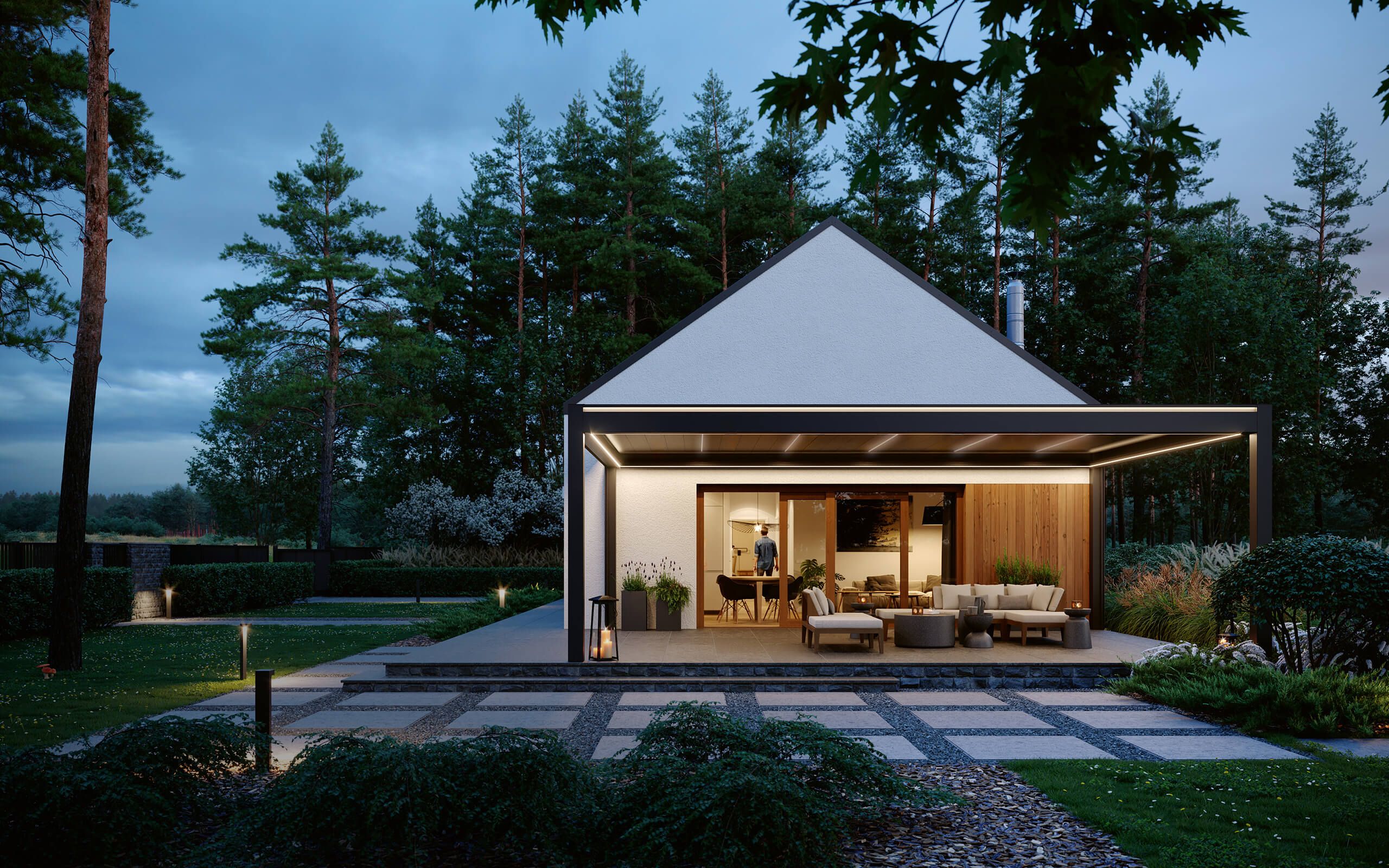 Ett fint sätt att slappna av – moderna trädgårdspergolor från WIŚNIOWSKI