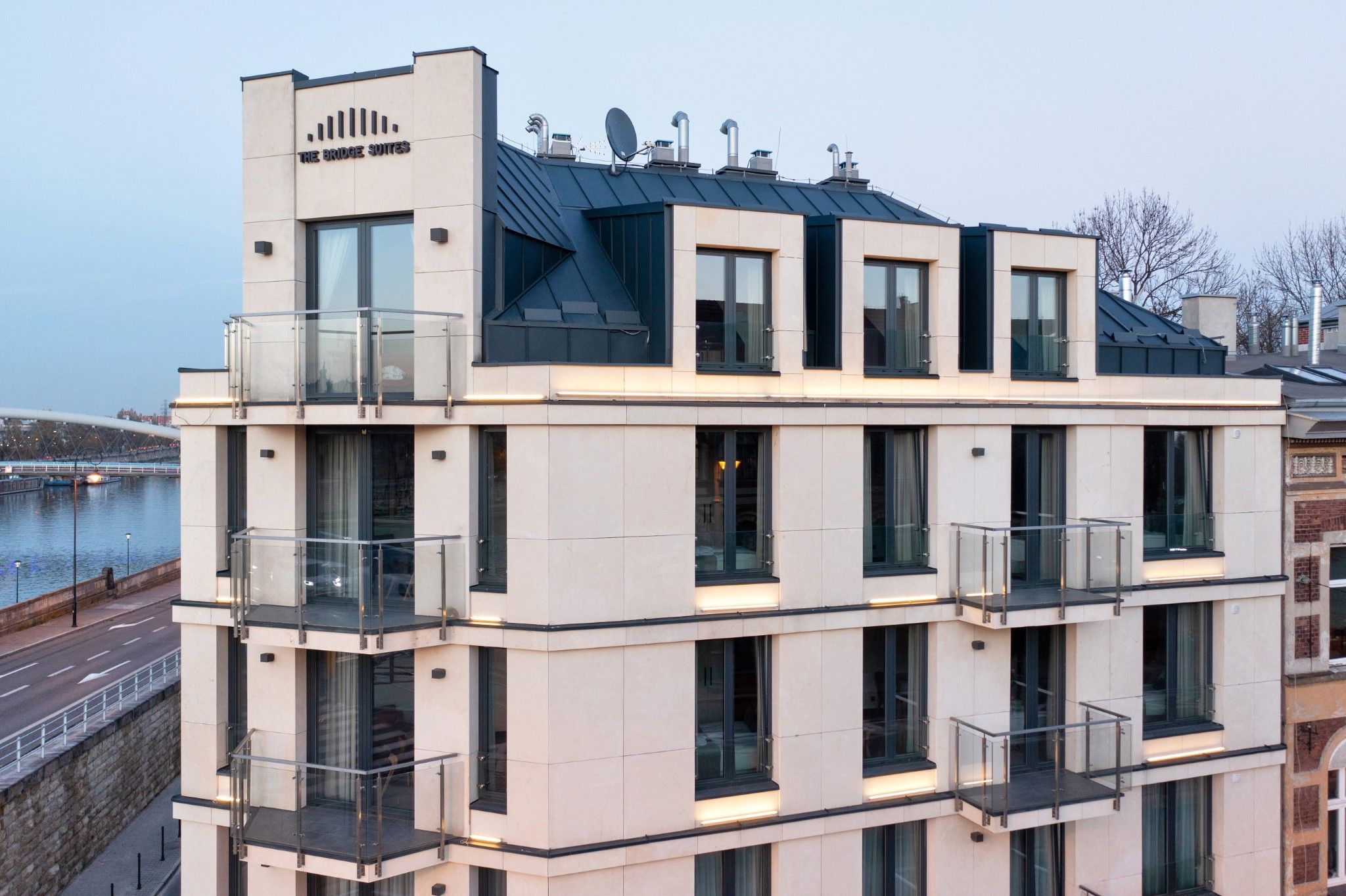 fönster i hotellet i Kraków